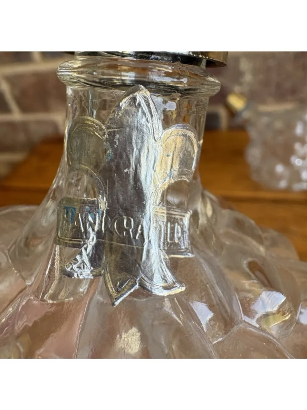 Vintage french clear
